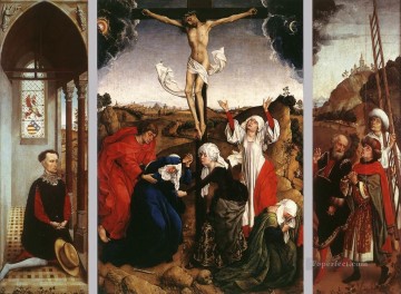 Rogier van der Weyden Painting - Abegg Tríptico pintor holandés Rogier van der Weyden